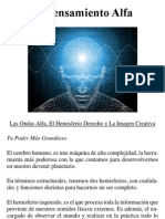 El Pensamiento Alfa - Namasté Chary Mágica PDF