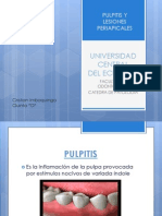 Pulpitis y Lesiones Periapicales