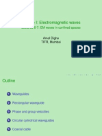 Module I: Electromagnetic Waves: Lectures 6-7: EM Waves in Confined Spaces