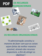 Os Recursos Organizacionais
