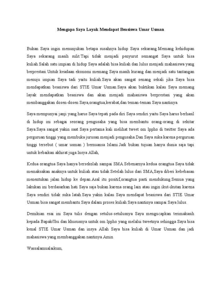 Essay kenapa anda layak kse 05 image