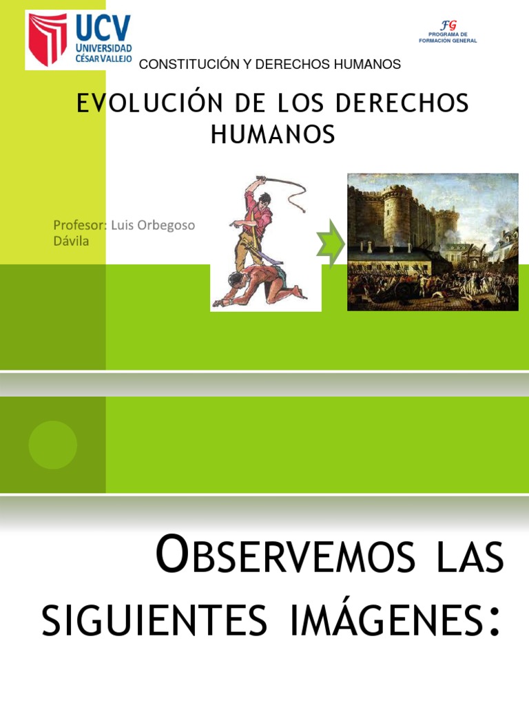 Evolución Histórica de los Derechos Humanos | PDF | Derechos | Derechos ...