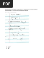 Draw The Influence Lines For (A) The Vertical Reaction at A, (B) The Moment at A, and (C) The Shear at B. Assume The Support at A Is Fixed. Solve Using Muller-Breslau's Principle