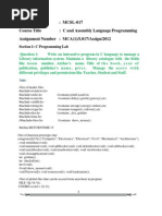 Library Management System Python | PDF | Libraries | Source Code