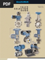 10 00 1 (Valve Selection Guide)