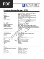 Sample Company Profile 3