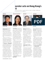 Hong Kong Business Journal - Deal Makers Column