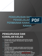 Pengurusan Dan Pengelolaan Permainan Kanak-Kanak