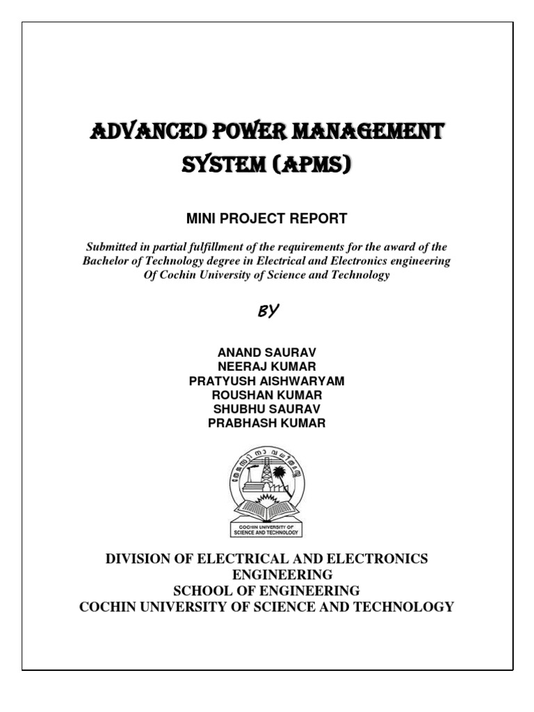 AUTOMATIC Peak Hour Load Management System PDF Smart Grid Pic