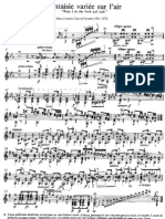 Marco Zani de Ferranti - Op. 1 Fantasie variée