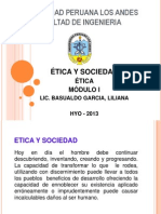 Diapositiva Etica y Sociedad I