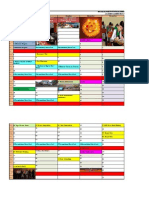 Academic Calender 2012