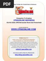 Oal CPNS Tes Integritas Diri