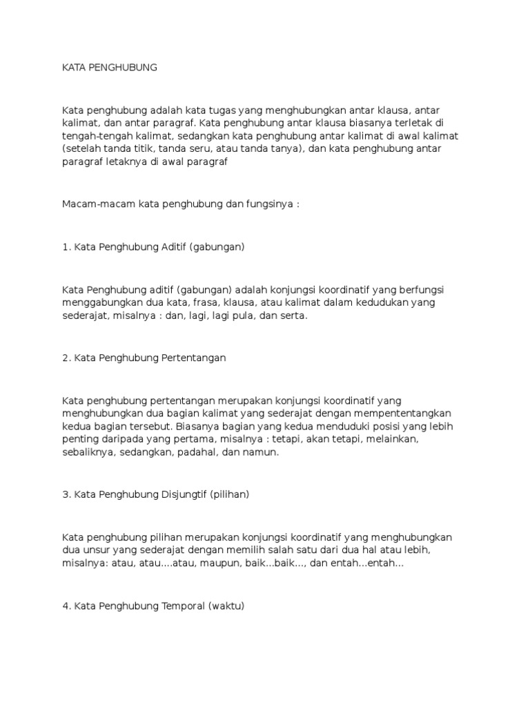 Kata Penghubung PDF