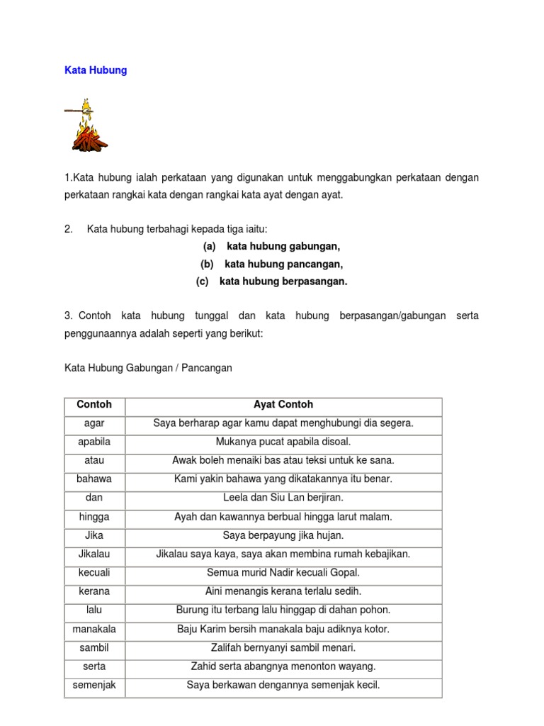 Kata Hubung Bahasa Melayu Pdf