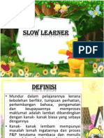 Slow Learner Definisi