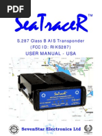 SeaTracer User Manual USA Iss 1.3