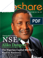 Aliko Dangote - 1 Year in Charge of the NSE Presidency