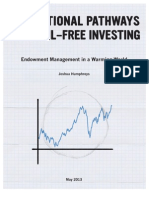 Institutional Pathways To Fossil Free Investing