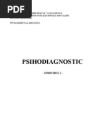Psi Ho Diagnostic