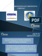 Distintivo h y Cristal