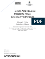 Anticuerpos Anti-HLA en El Trasplante Renal