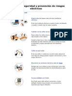 Consejos de seguridad y prevención de riesgos eléctricos