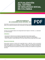 Actualizacion Del Sistema General de Seguridad en Coilombia