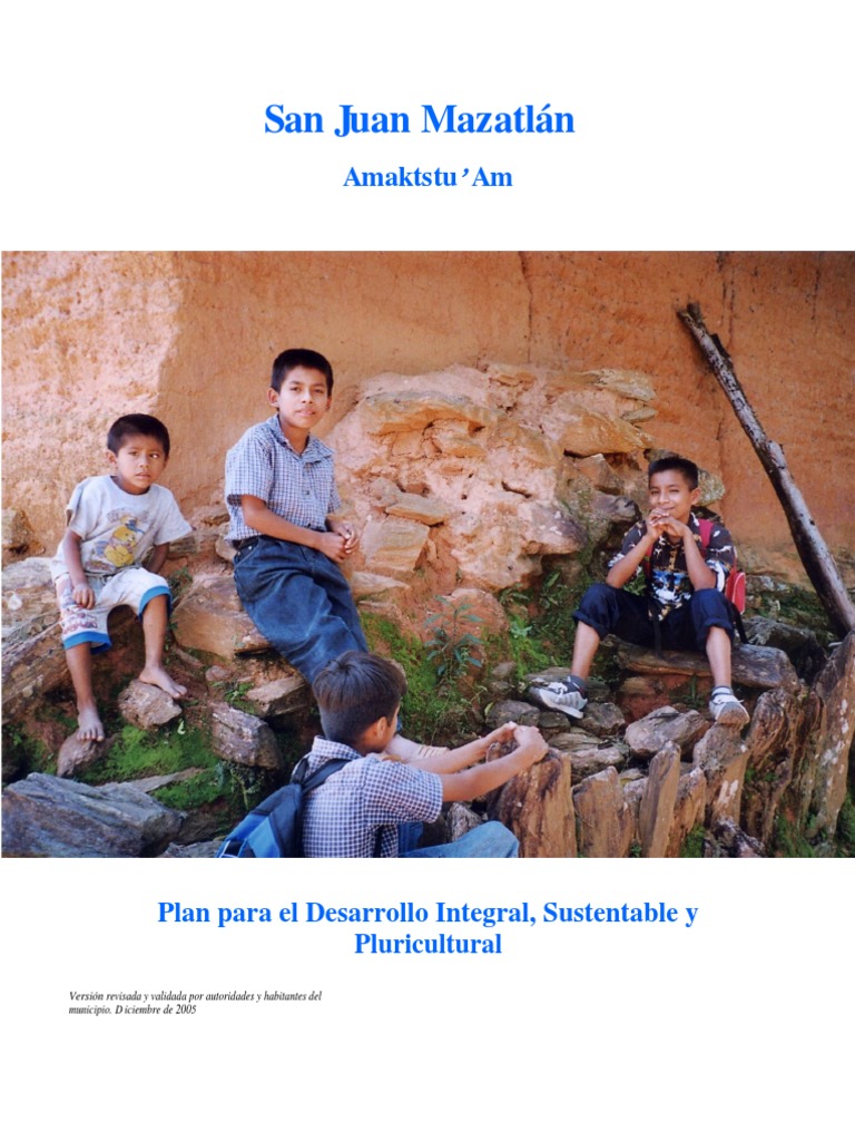 Plan de Desarrollo San Juan Mazatlán | PDF | Naturaleza