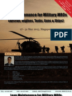 Lean Maintenance For Military MRO Fahim