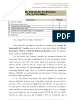 Legislacao de Transito p a Policia Rodoviaria Federal Aula 00 Aula 00 Legislacao de Transito Prf 22702