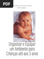 Organizar e Equipar Creches