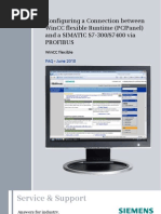 Configuring A Connection Between WinCC Flexible Runtime and A SIMATIC PLC Via Profibus