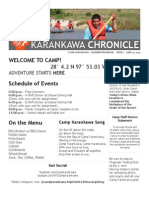 Camp Karankawa - Newsletter - Week 1