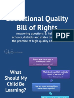 Educational Quality Bill of Rights