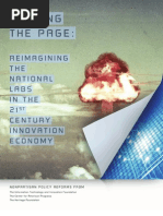 Download Turning the Page Reimagining the National Labs in the 21st Century Innovation Economy by Center for American Progress SN149050455 doc pdf
