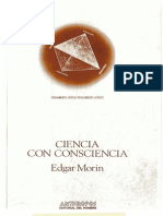 Ciencia Con Consciencia Edgar Morin