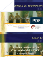 16.sesion 16 - Continuidad de Negocios - SI