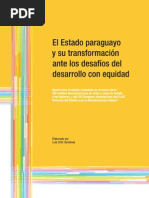 El Estado paraguayo y su transformación ante los desafíos del desarrollo con equidad
