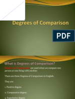 Degrees of Comparison