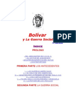 01 Bolivar y La Guerra Social