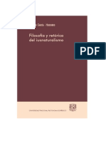 Filosofía y Retórica del Iusnaturalismo (Joaquín García - Huidobro)