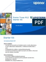 Uponor Starter Kit Promo M12 - 2013