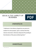 Legal & Tax Aspect of Business (1)