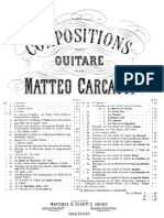 Mateo Carcassi Op. 4 Seis Valses