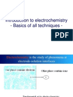 Introduction To Electrochemistry