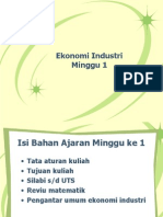 Ekonomi Industri 1 2012