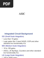 ASIC design classification details