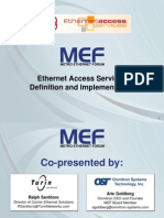 IIR Ethernet Access Services Definition Implementation