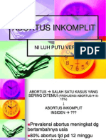 ABORTUS INKOMPLIT Slideku